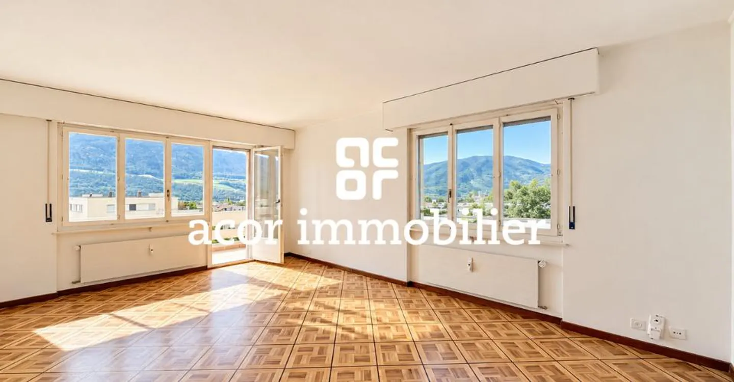 Appartement 3½ pièces avec potentiel de transformation – Sierre - Photo 1 sur 4