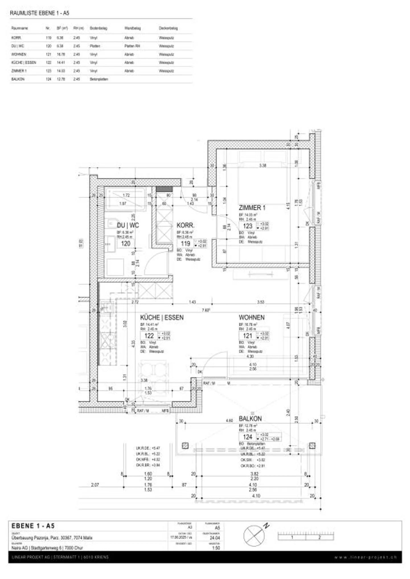 Moderne 2.5 Zimmer Wohnung - Foto 4 von 4