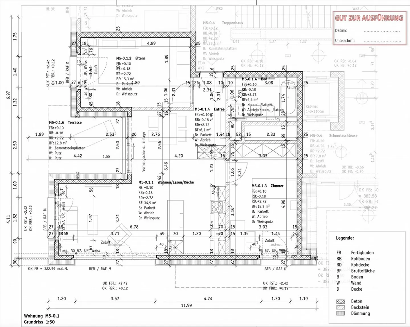 Appartamento 3.5 locali con giardino nel quartiere Aeschbach - Foto 11 di 11