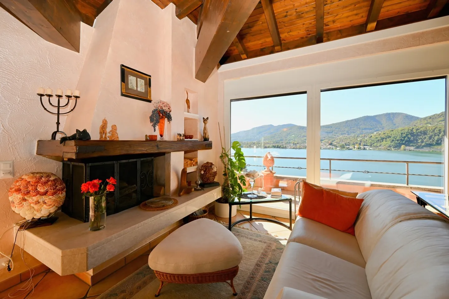 Elegantes Penthouse mit atemberaubendem 180° Blick auf den See - Ferienhaus - Foto 12 von 24