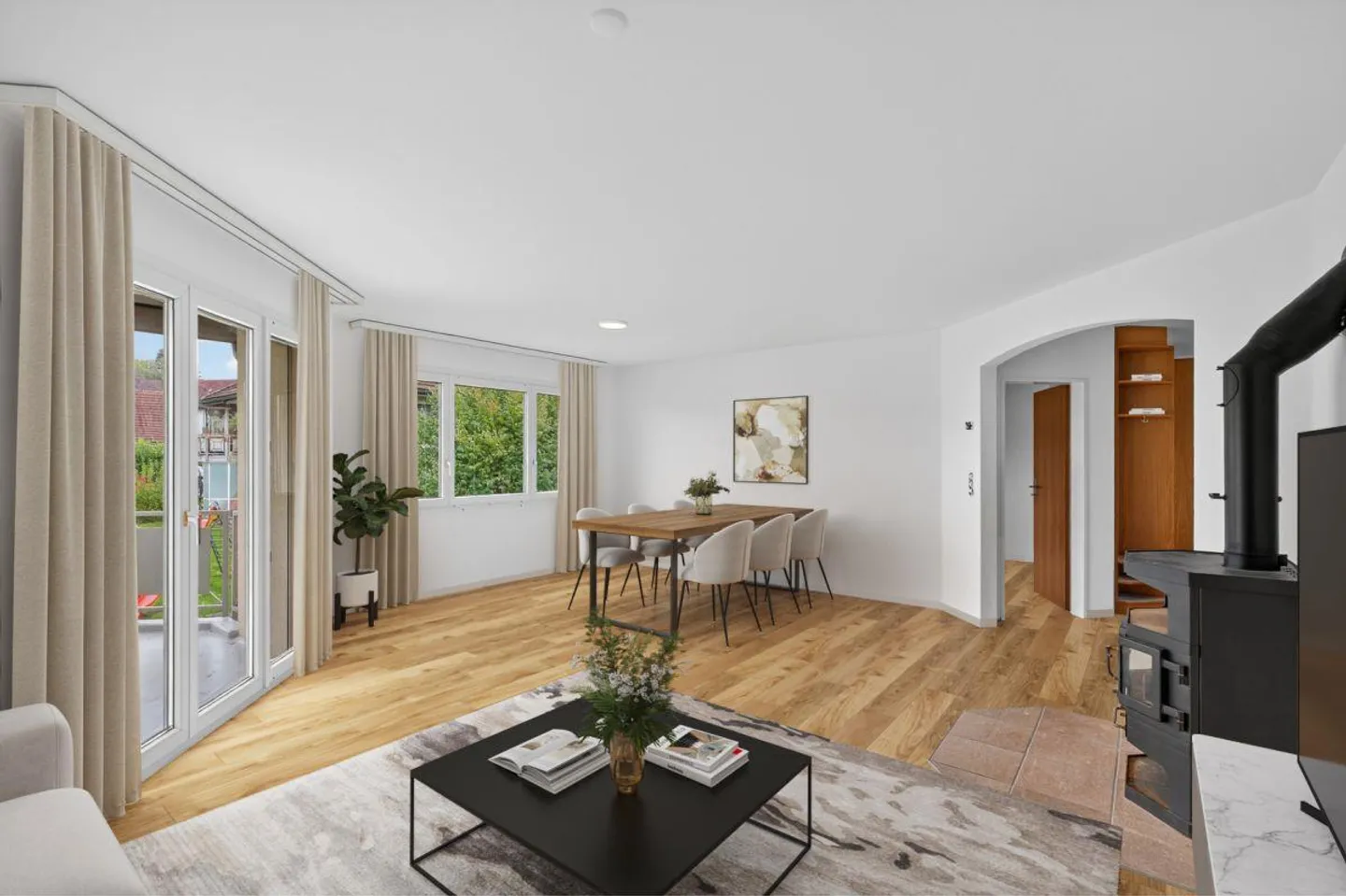 Renovierte Wohnung mit individuellen Ausstattungen - Foto 2 von 10