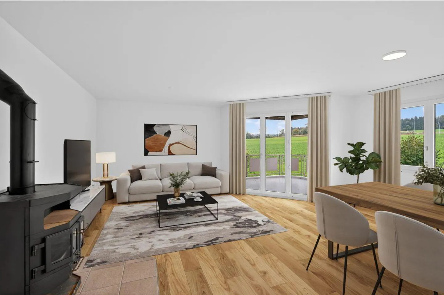 Renovierte Wohnung mit individuellen Ausstattungen - Foto 3 von 10