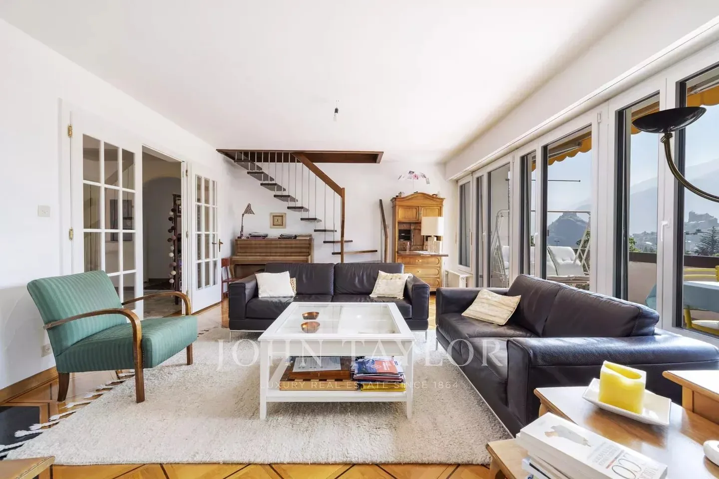 Penthouse with beautiful duplex space in Gravelone - Sion - Photo 4 of 11