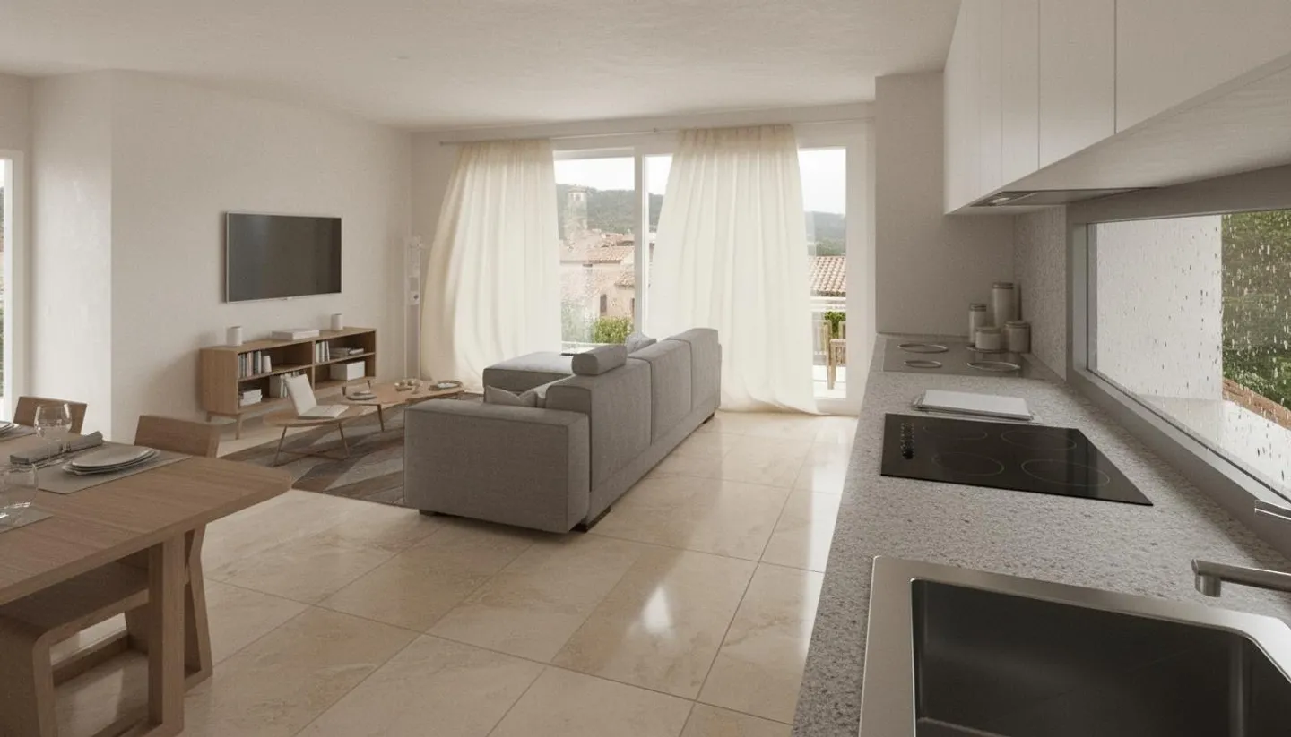 AGLA Residence - Living the city center with style: exclusive new 3.5 room apartment in Bellinzona - Photo 2 of 4