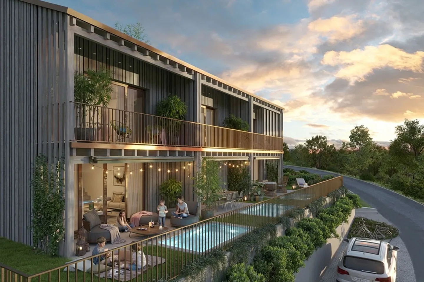 Exklusive Einfamilienhäuser mit Garten - Foto 2 von 7