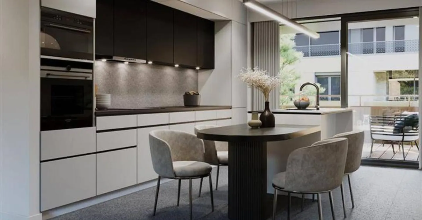 Geräumige 3,5-Zimmer helle und zeitgenössische Wohnung von 80,10 m² mit 3 Loggien - Foto 2 von 7