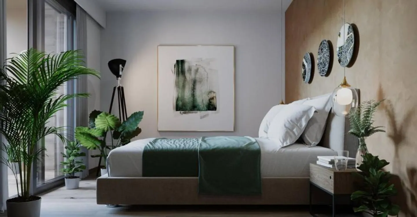 Geräumige 3,5-Zimmer helle und zeitgenössische Wohnung von 80,10 m² mit 3 Loggien - Foto 3 von 7