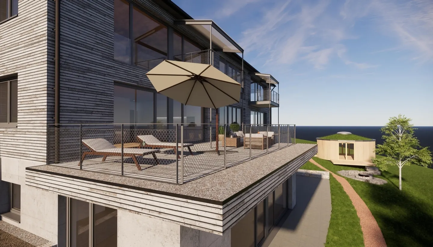 Appartamento ecologico di 2,5 stanze con grande terrazza a Wienacht-Tobel - Foto 7 di 8