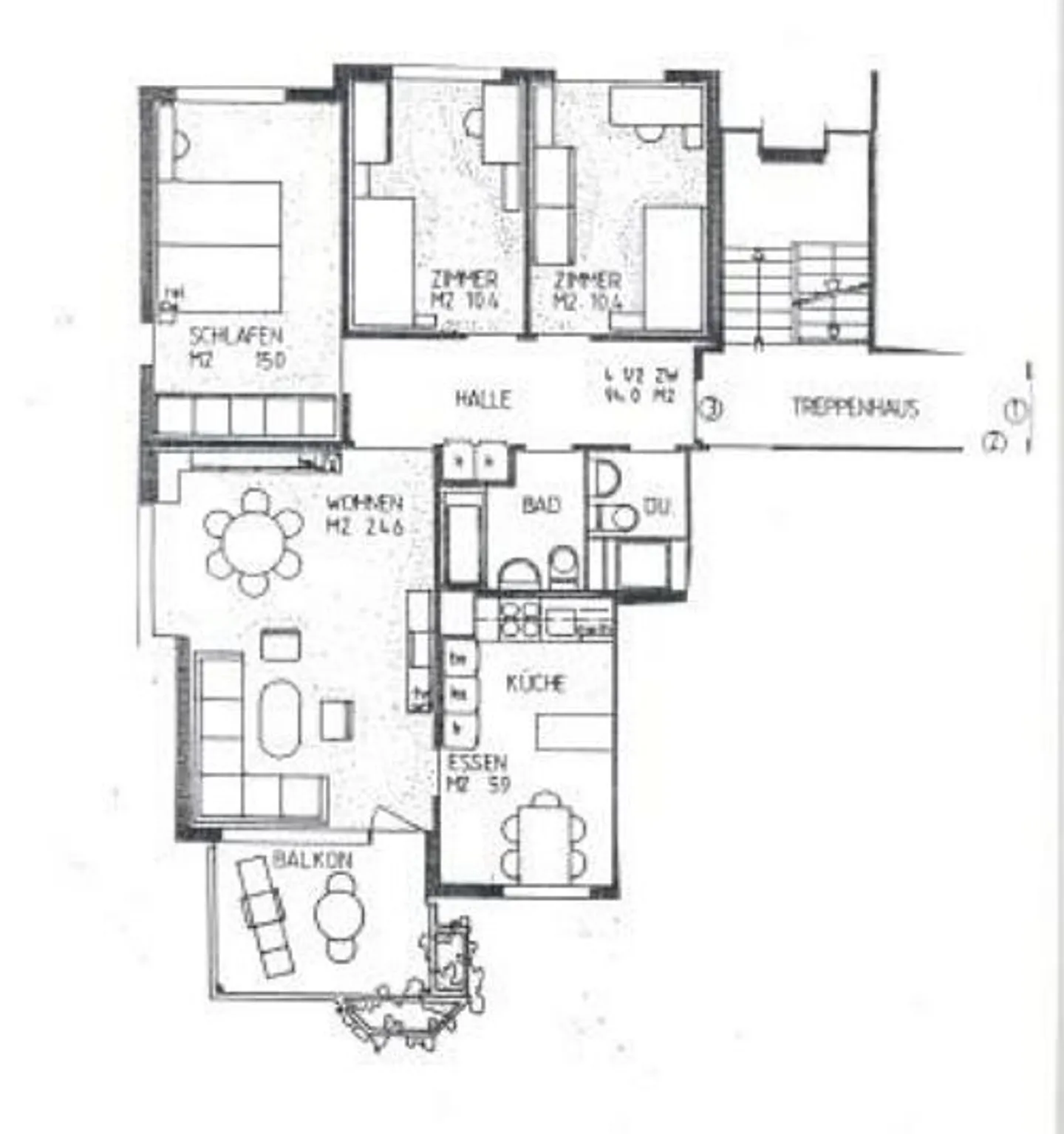 Ruhige Familienwohnung in naturnaher Lage - Foto 7 von 7