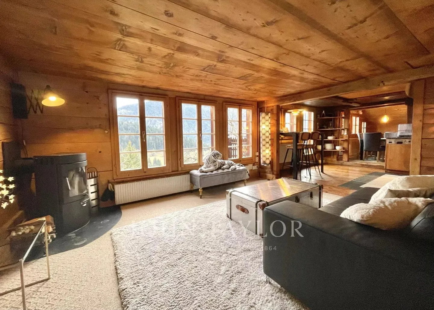 Chalet 5.5 Zimmer - Foto 2 von 6