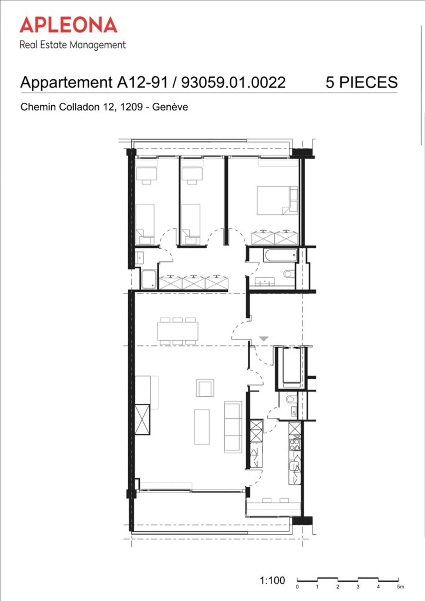 5-room apartment - Photo 8 of 8