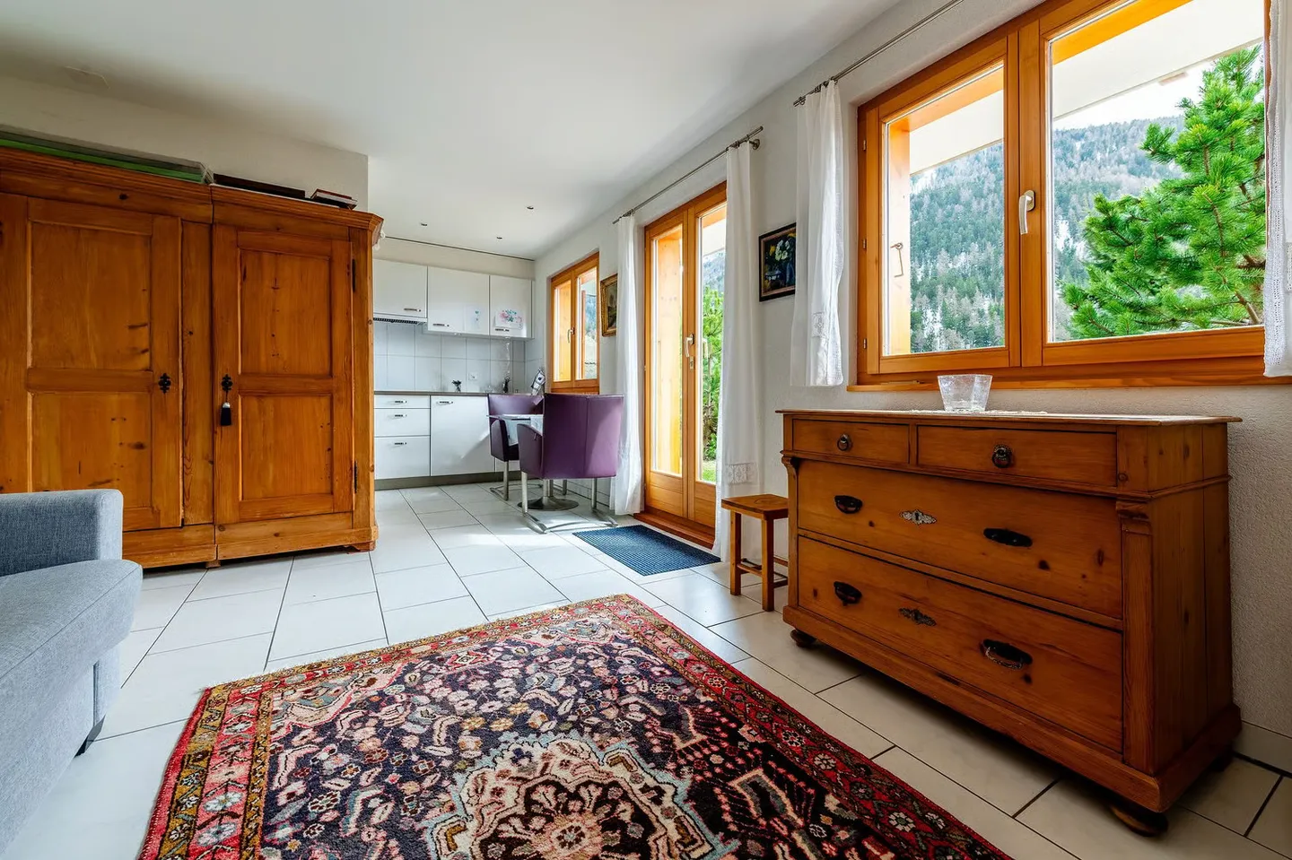 Chalet Le Nid à St-Luc – Studio 30m2 avec grande terrasse, à 200m des pistes - Photo 4 sur 10
