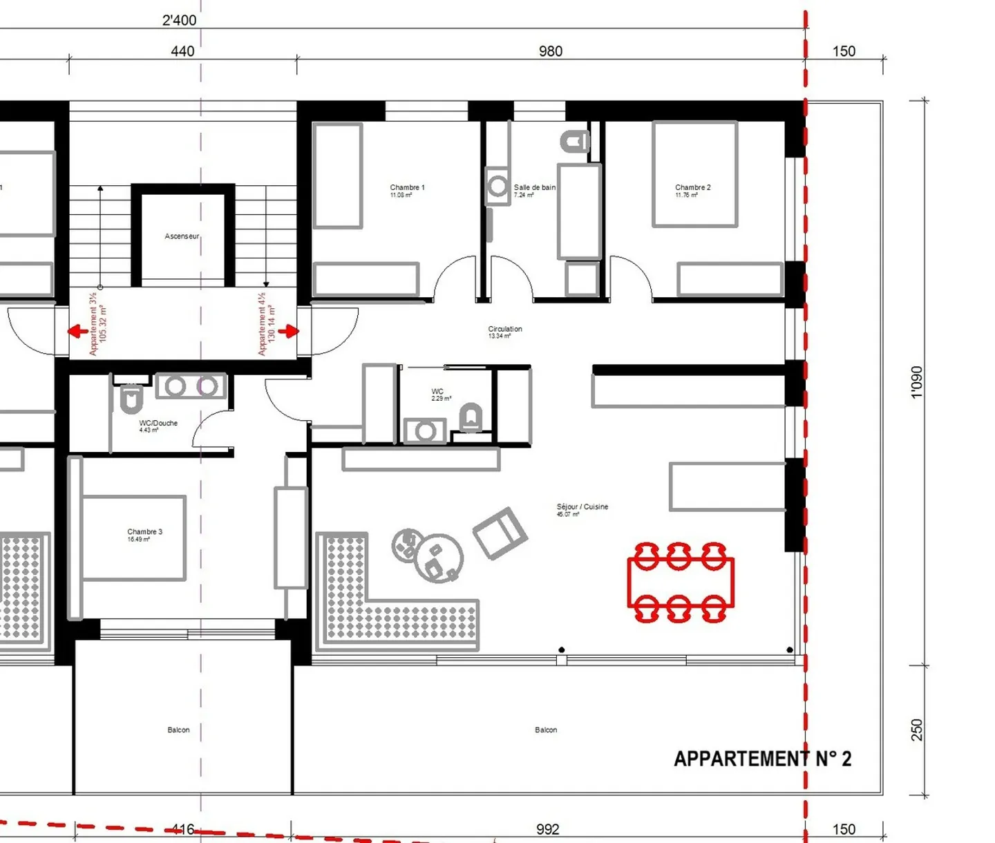 Appartamento in affitto - Foto 4 di 8