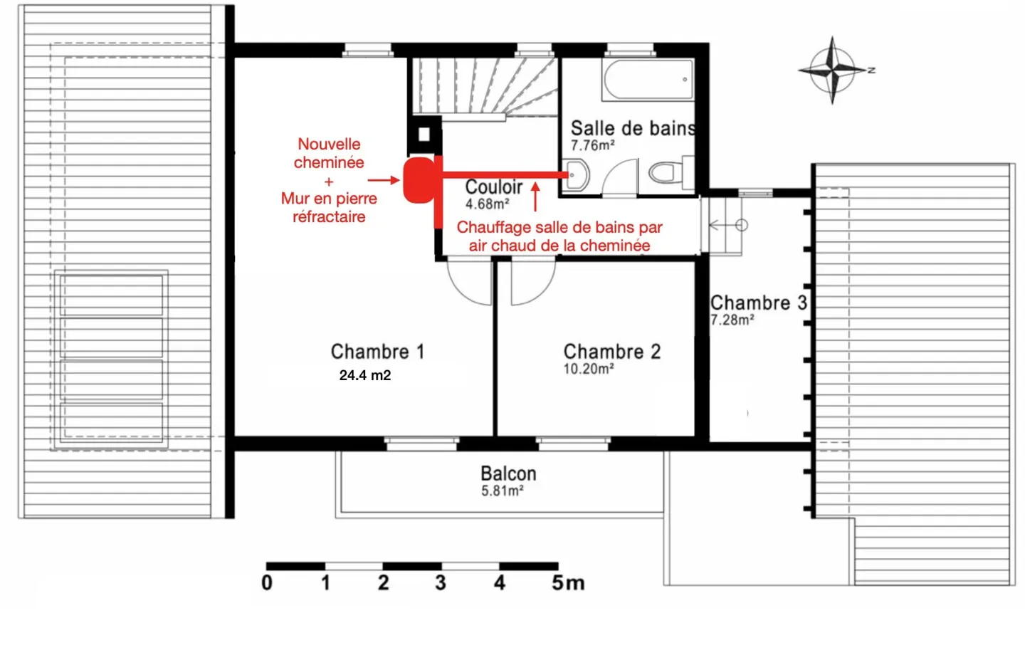 Magnificent individual villa with 4 rooms 1/2 and independent studio on a very beautiful plot of 1,240 m2 - Photo 17 of 17