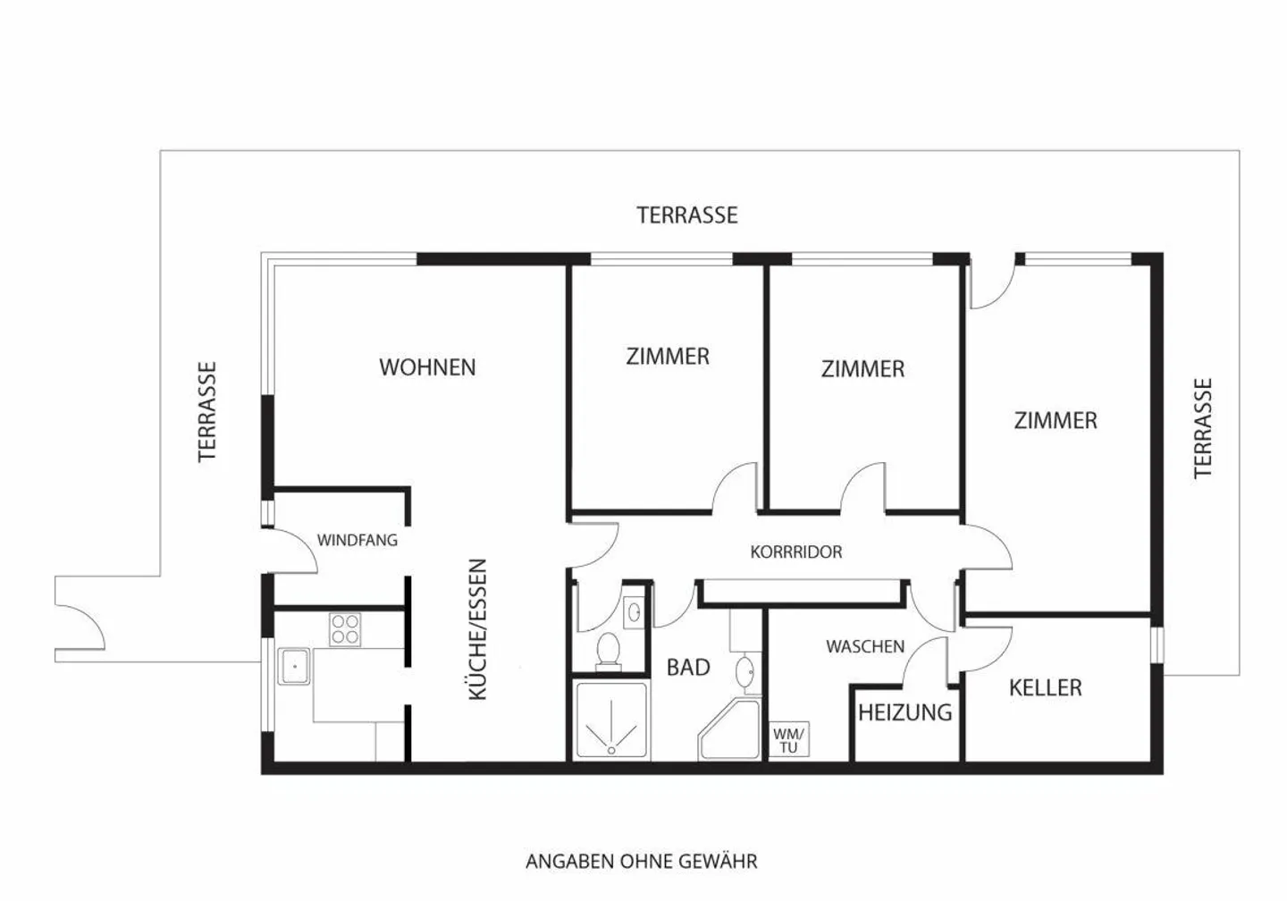 Bella casa con terrazza nel centro di Zug - Foto 17 di 17
