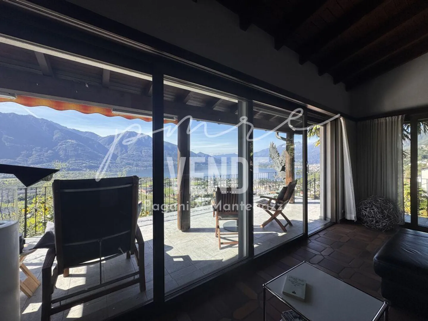 GORDOLA - MAISON (VACANCES) DE 5.5 PIÈCES AVEC VUE ÉMOUVANTE SUR LE LAC - Photo 11 sur 13