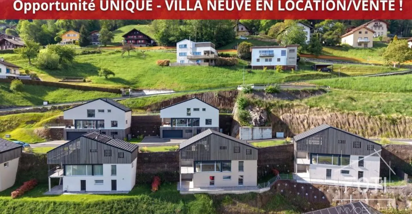 LOCATION-SALE: New individual villa of 4.5 rooms with a beautiful view of the plain. - Photo 11 of 13