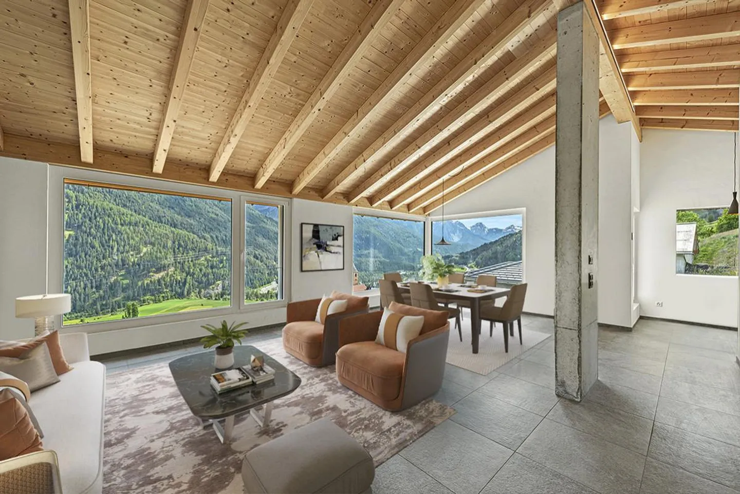 Newly Built Single-Family Home in Ramosch - 210m² Living Space - Photo 2 of 6
