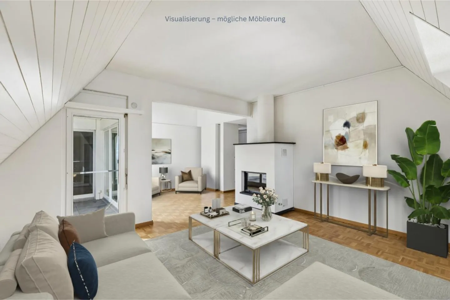 Appartement en duplex spacieux de 5,5 pièces avec charme, salle de loisirs et potentiel - Photo 7 sur 23