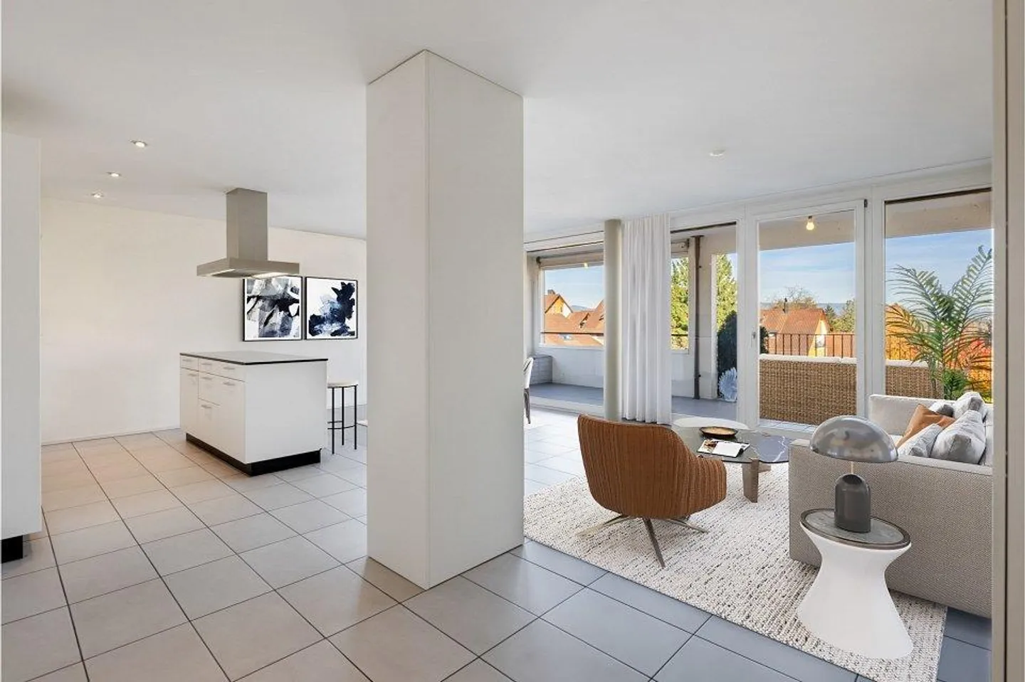 Appartamento 3,5 locali - Luminoso, aperto e con vista da sogno - Foto 1 di 6