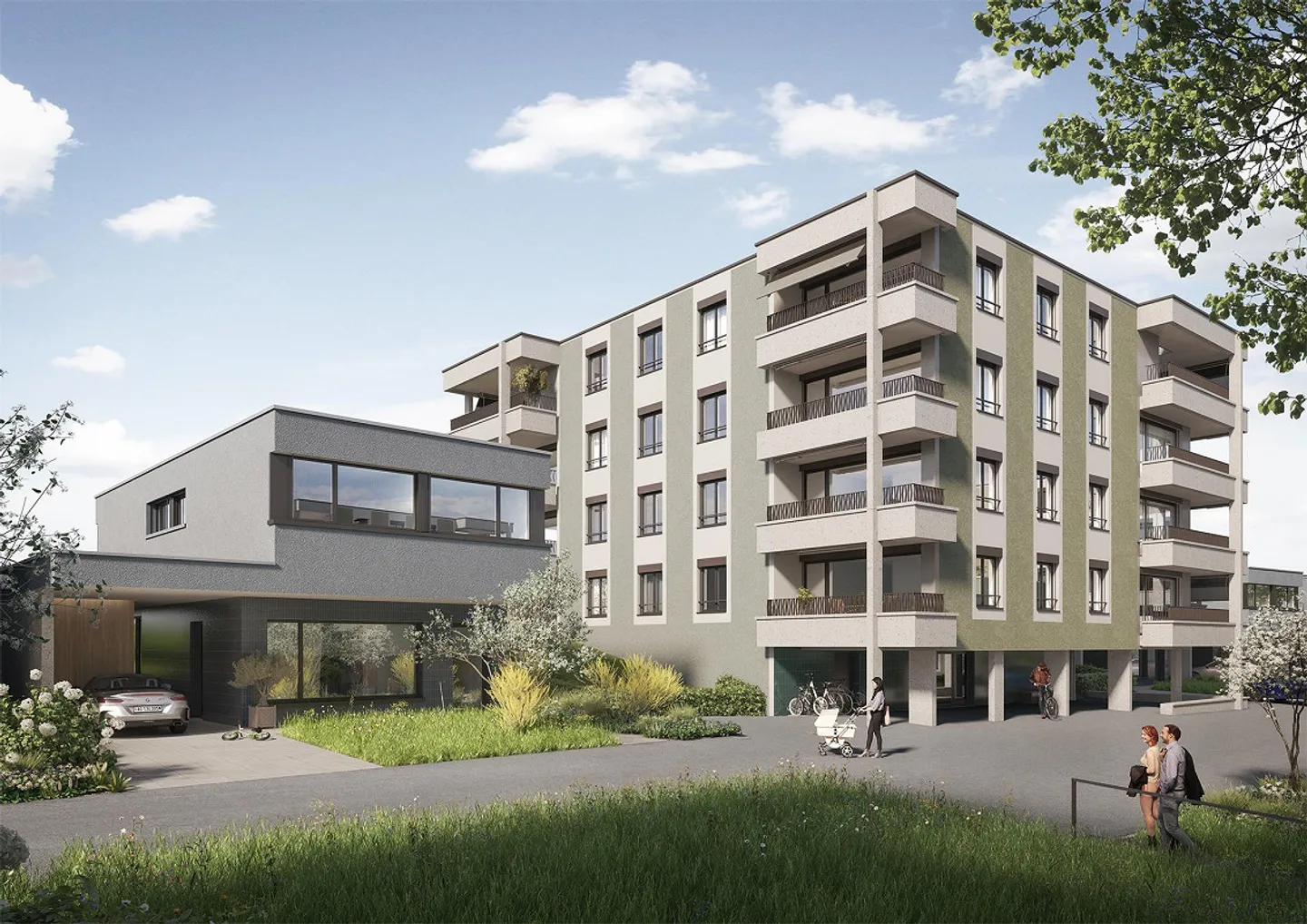 Modernes Einfamilienhaus mit Garten - Foto 5 von 8
