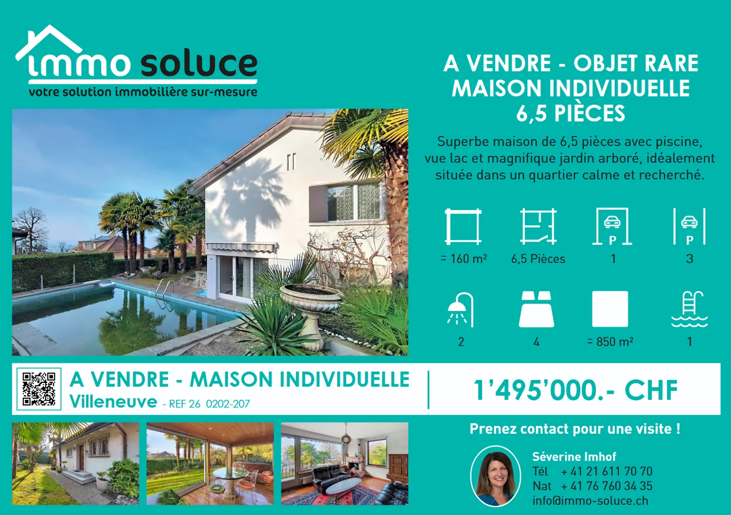 Charmantes Einfamilienhaus mit Seeblick - Foto 1 von 1