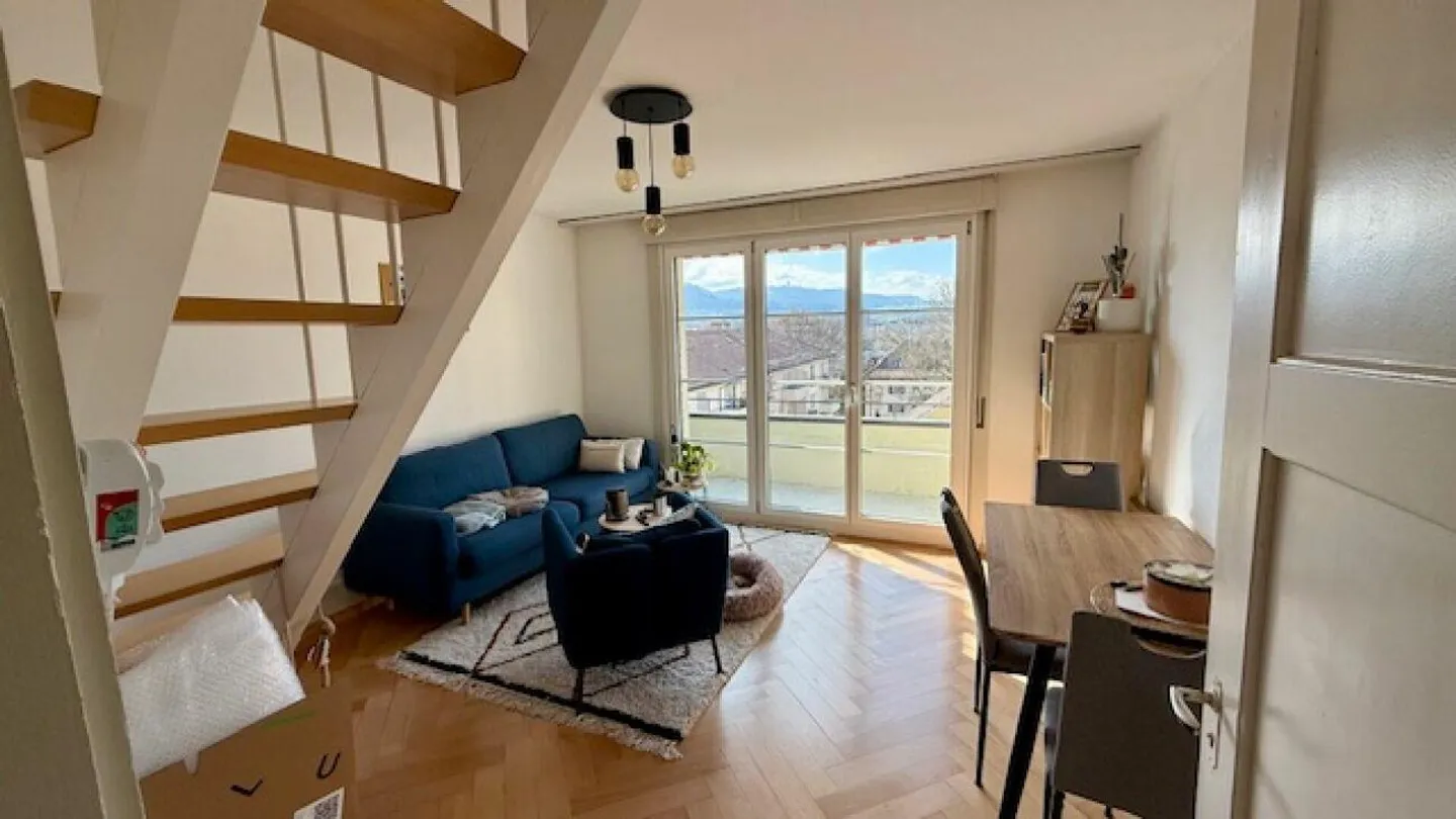 3 1/2-Room Maisonette Apartment with Beautiful View - Photo 3 of 14