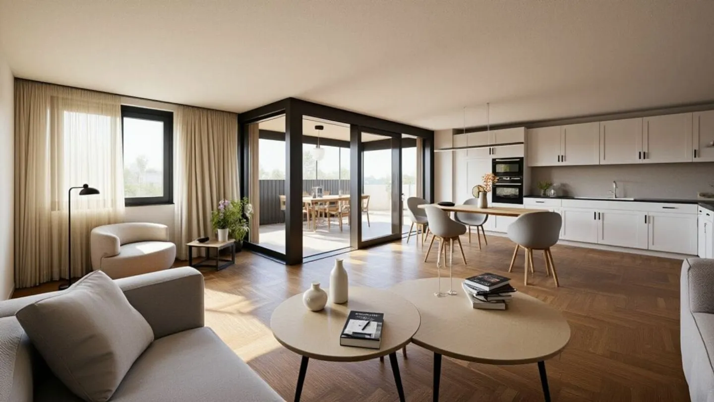 Grosszügige 3.5-Zimmer-Wohnung mit Wintergarten - Foto 1 von 10