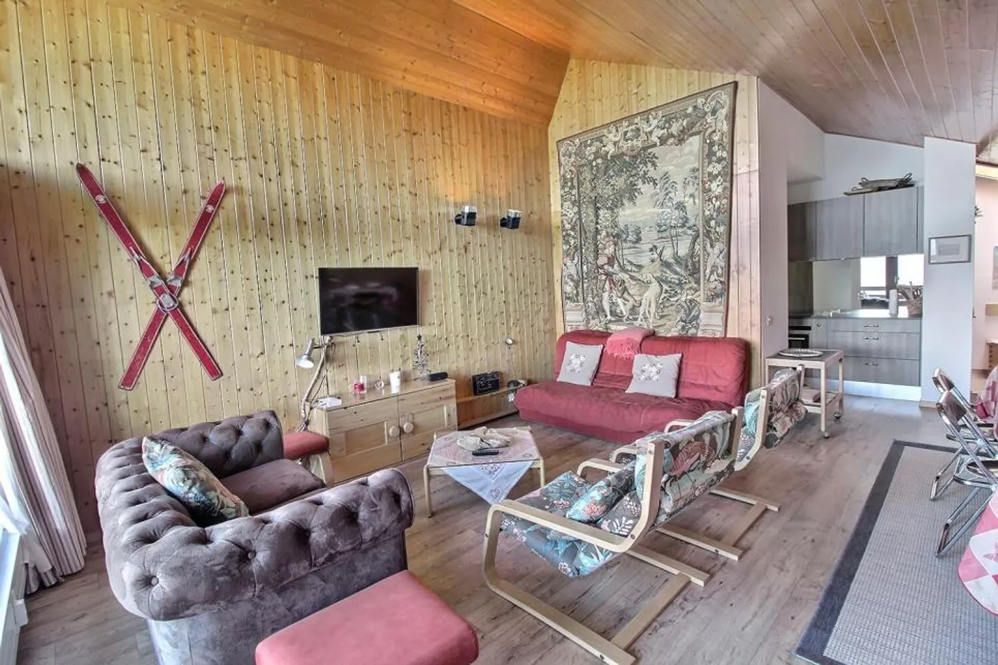 Appartement à louer par semaine dans le secteur des remontées mécaniques - Photo 2 sur 9