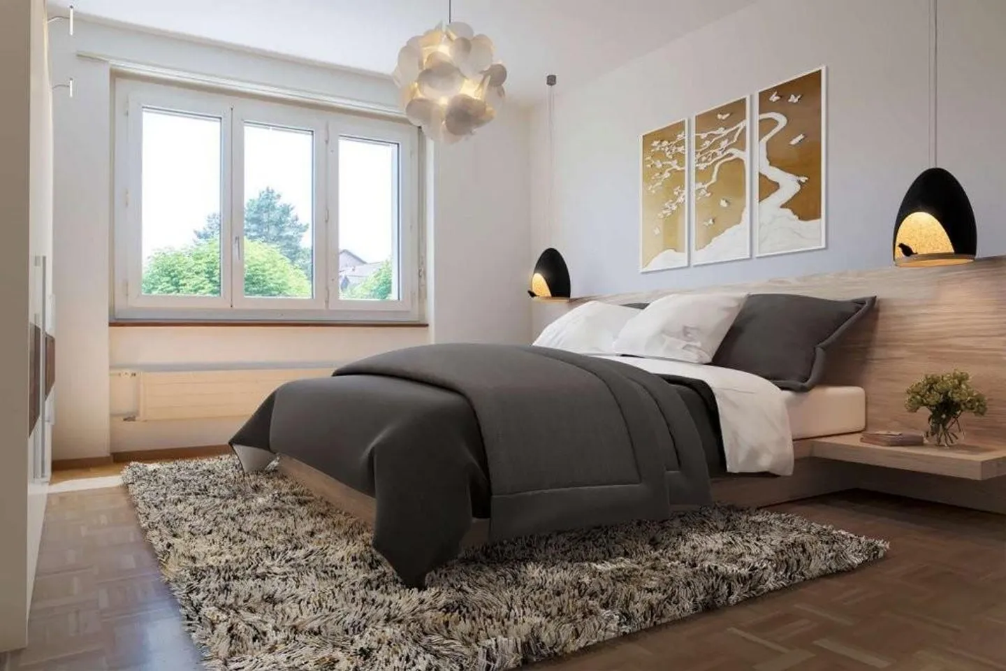 Beautiful apartment for rent in the heights of Fribourg! - Photo 4 of 7