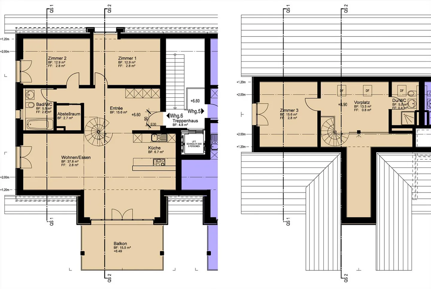 4.5-room maisonette apartment, quiet location - Photo 10 of 10
