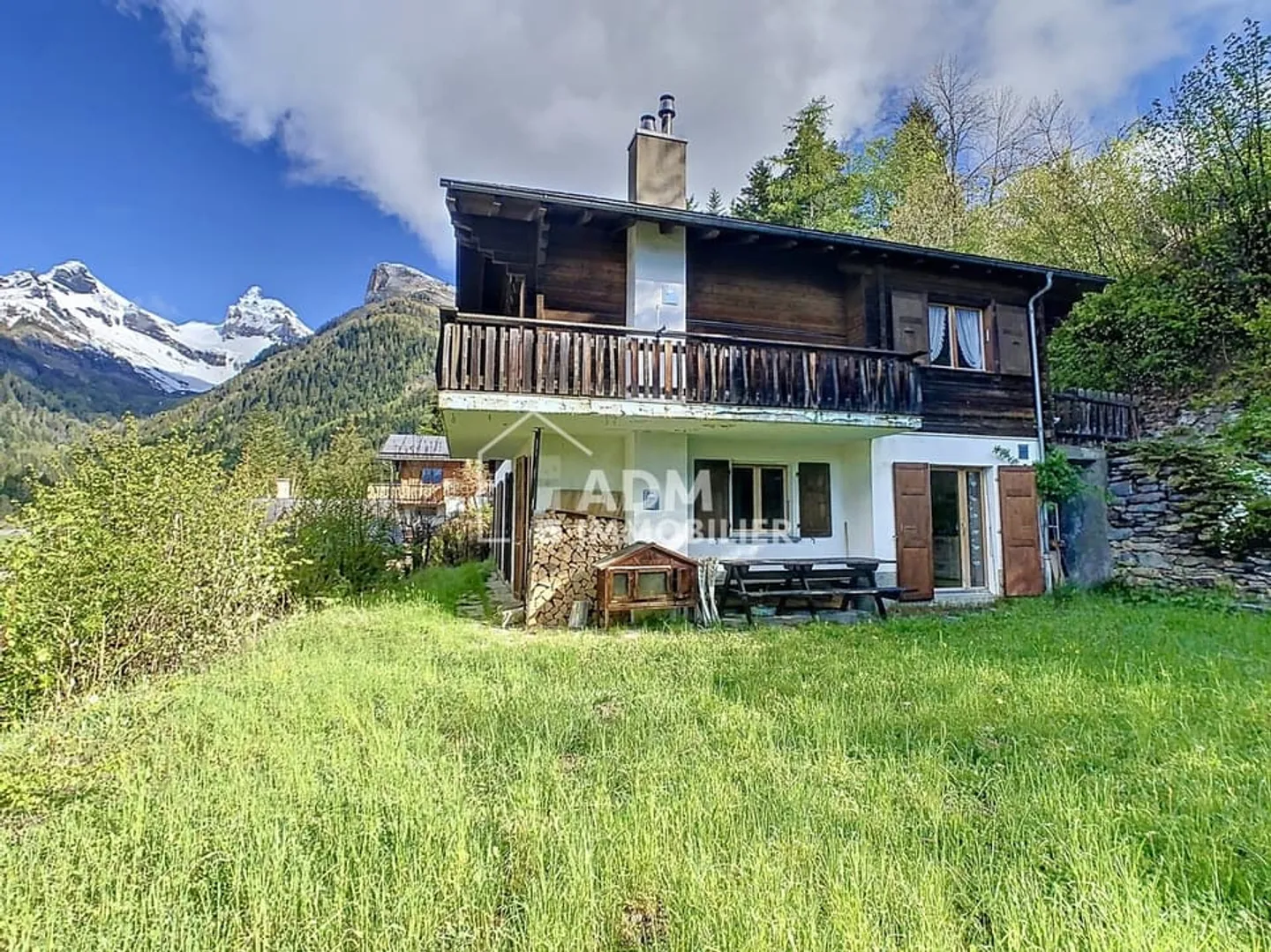 Ovronnaz, charmante 4,5-Zimmer-Wohnung in den Höhen - Foto 9 von 12