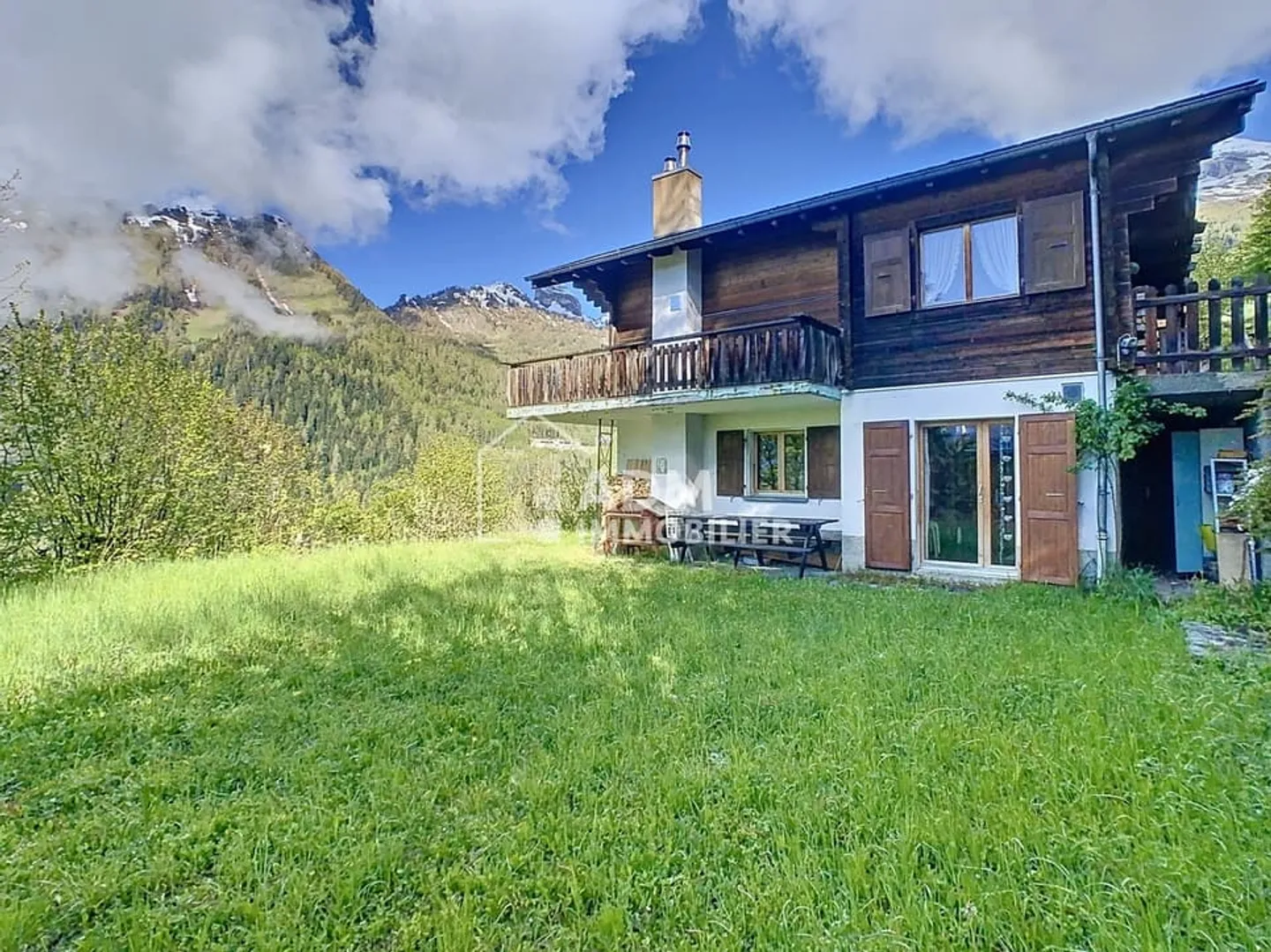 Ovronnaz, charmante 4,5-Zimmer-Wohnung in den Höhen - Foto 10 von 12