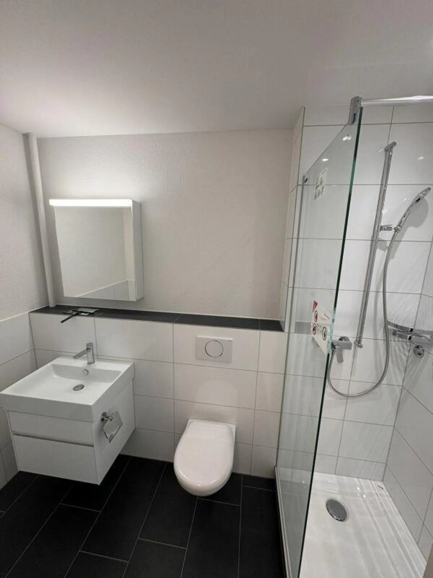 Appartement rénové de 3,5 pièces avec deux balcons à Schwabgut - Photo 5 sur 10