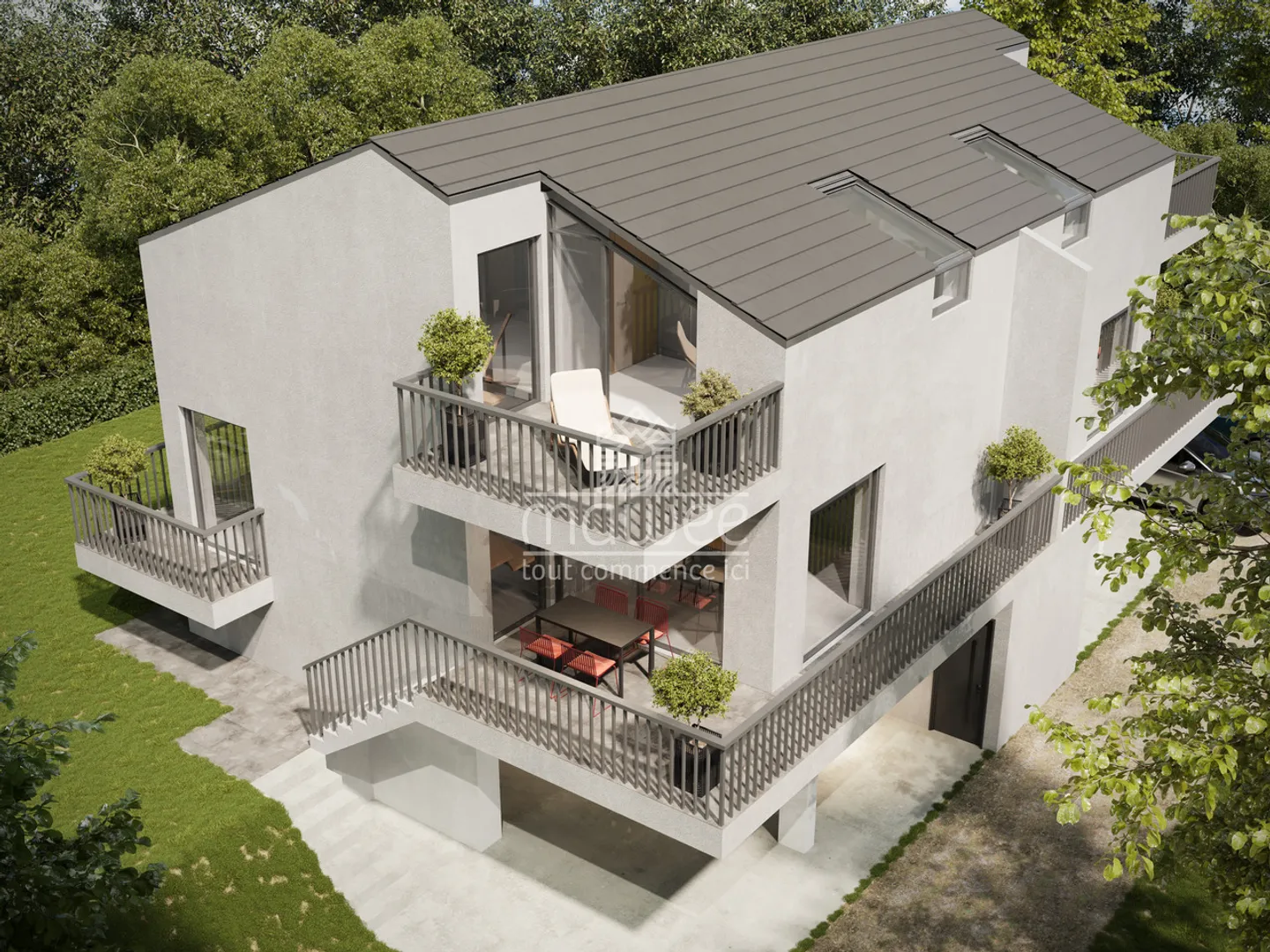 Eine privilegierte Wohnumgebung für diese elegant gestaltete Villa! - Foto 7 von 9