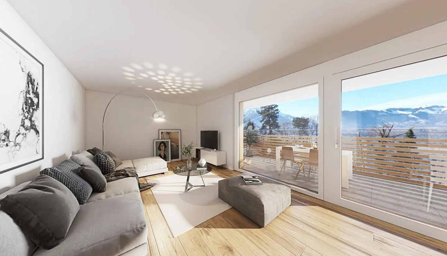 Newly built 4.5 room apartment 2nd floor in Gunten - Photo 2 of 9