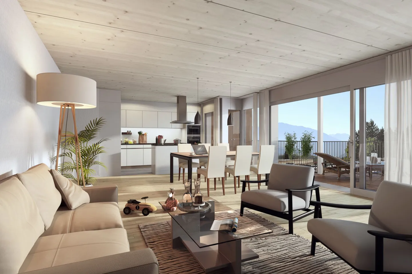 Appartamento 4,5 locali con due terrazze (C1) - Foto 5 di 12