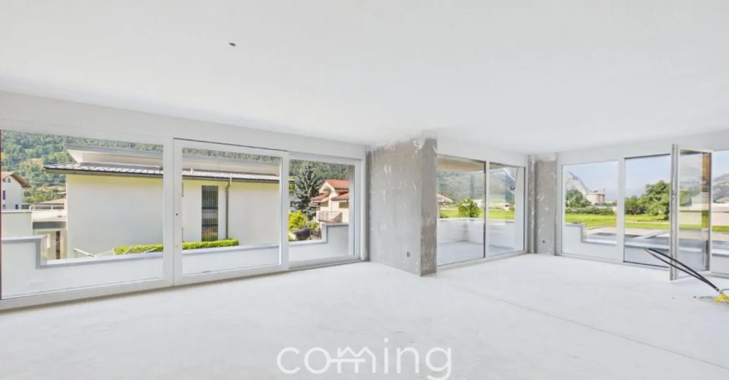 Nuovo appartamento di 4,5 stanze a Niedergesteln - Balcone, riscaldamento a pavimento, chiavi in mano - Foto 2 di 11