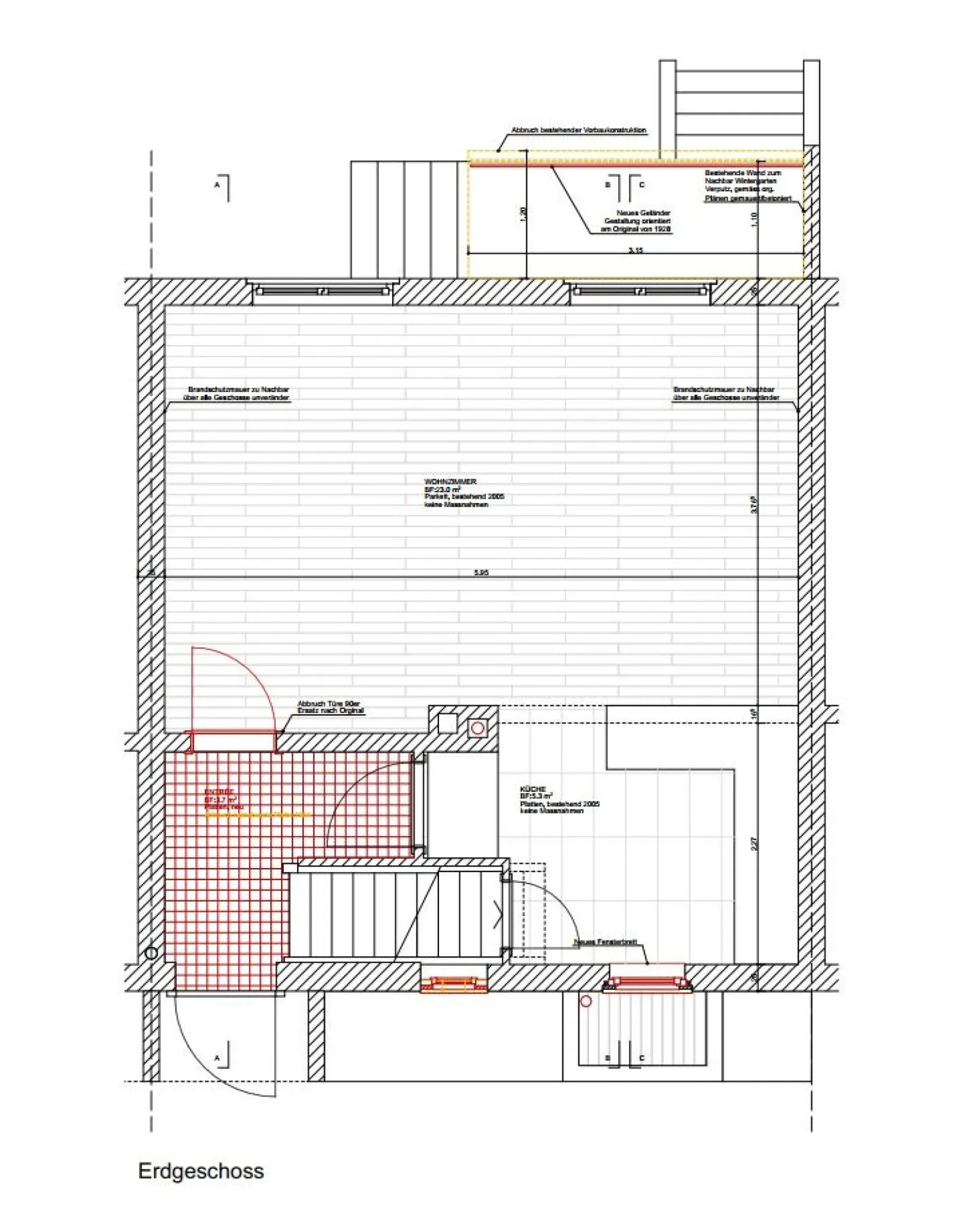 Row house with garden in a beautiful location for rent. - Photo 3 of 6