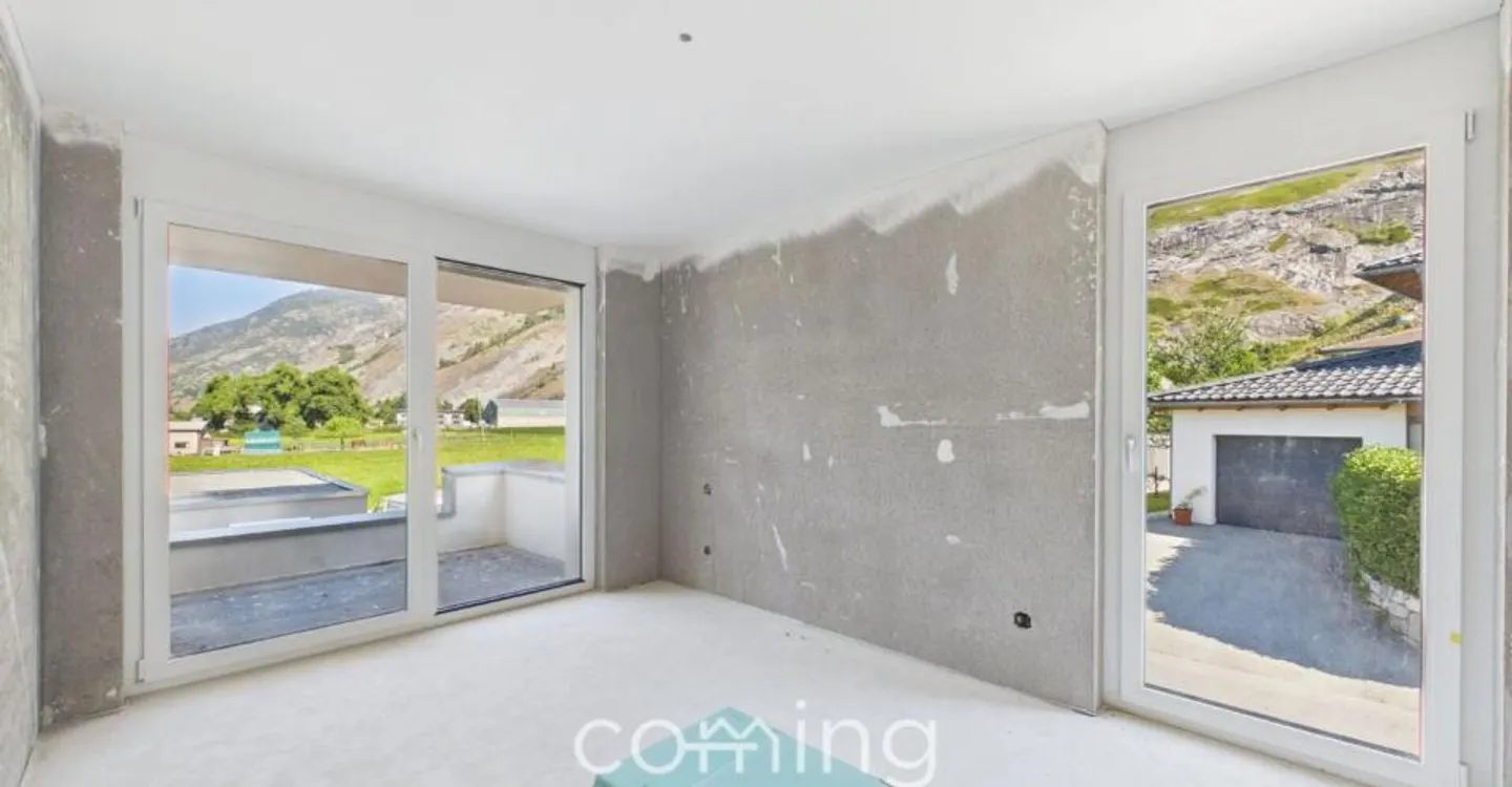 Nuovo appartamento di 4,5 stanze a Niedergesteln - Balcone, riscaldamento a pavimento, chiavi in mano - Foto 6 di 11
