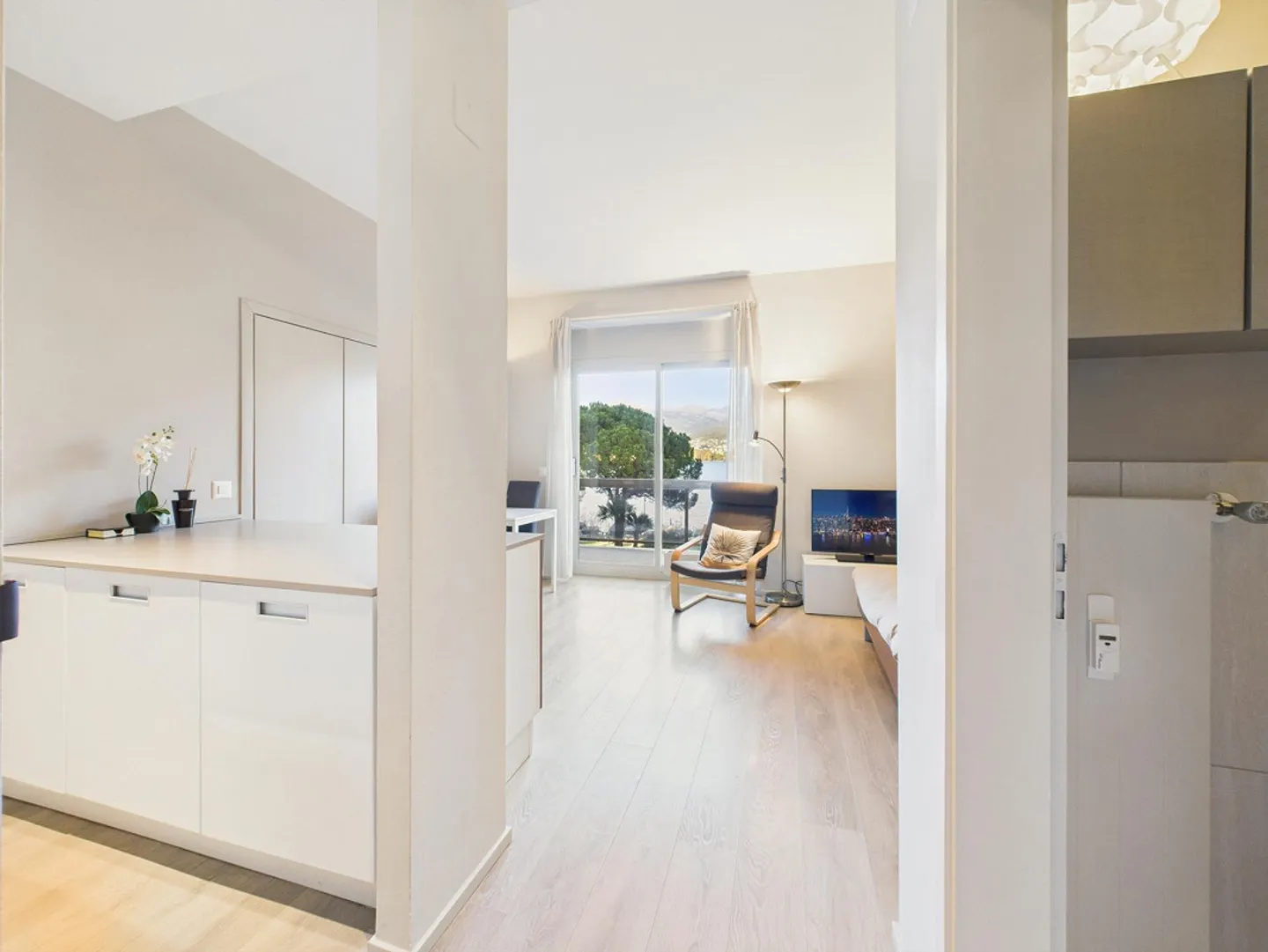 Paradiso: elegant 1.5 rooms renovated facing the lake, ideal also as an investment - Photo 7 of 12