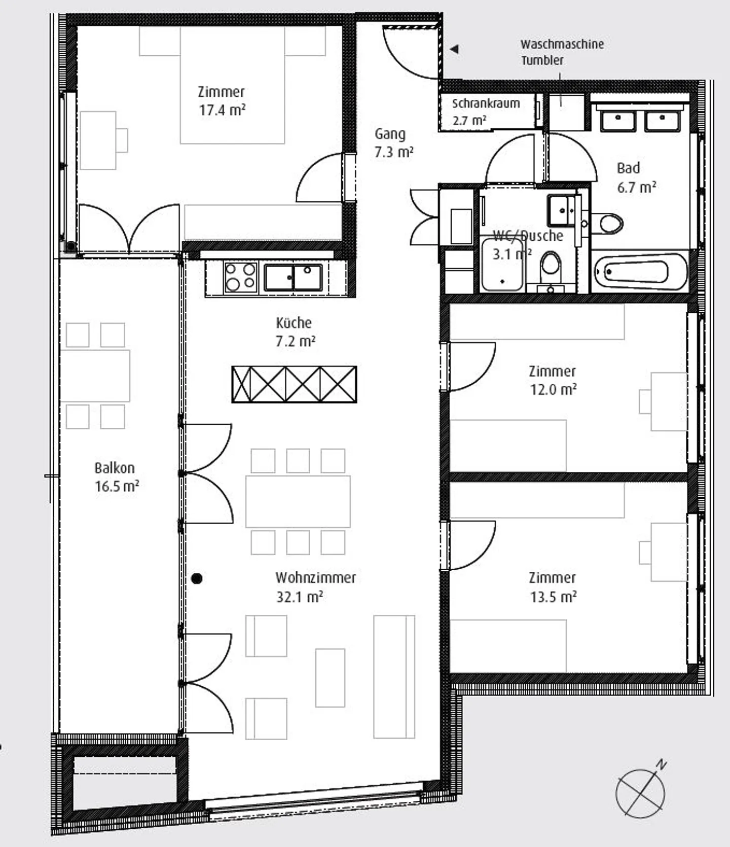 Plenty of space for your dream - Rent without deposit - Photo 8 of 8