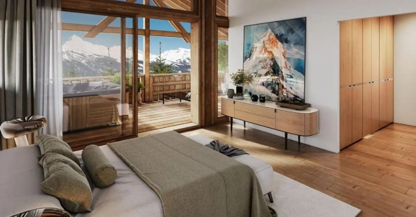 Luxus-Chalet mit Alpenblick - Foto 4 von 4