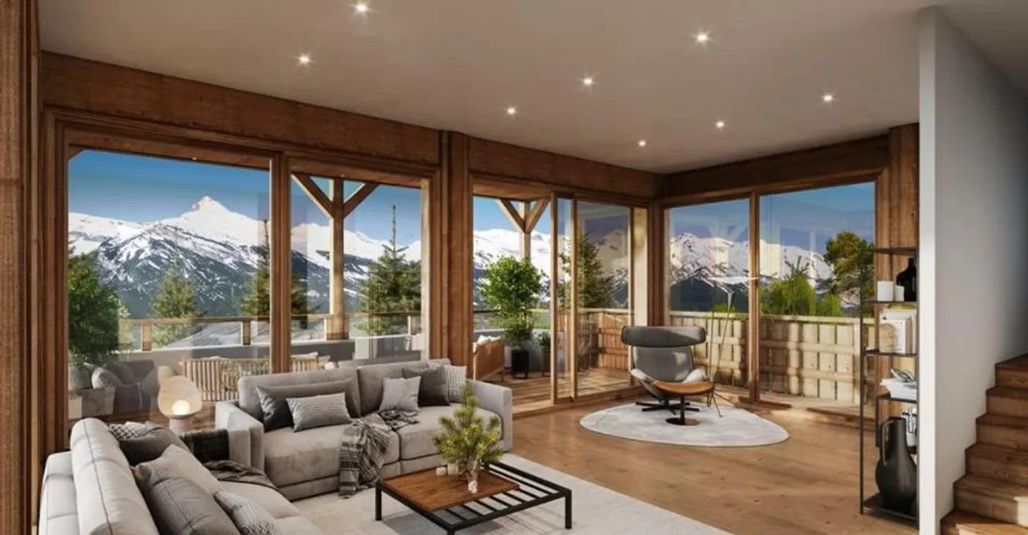 Luxus-Chalet mit Alpenblick - Foto 3 von 4