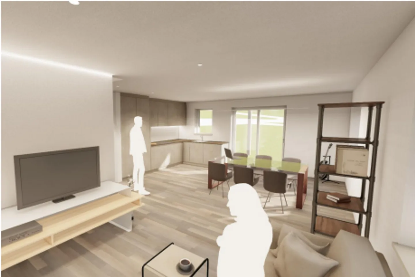 Modern 5.5-room maisonette with terrace in Silenen - New construction 2026 - Photo 4 of 10