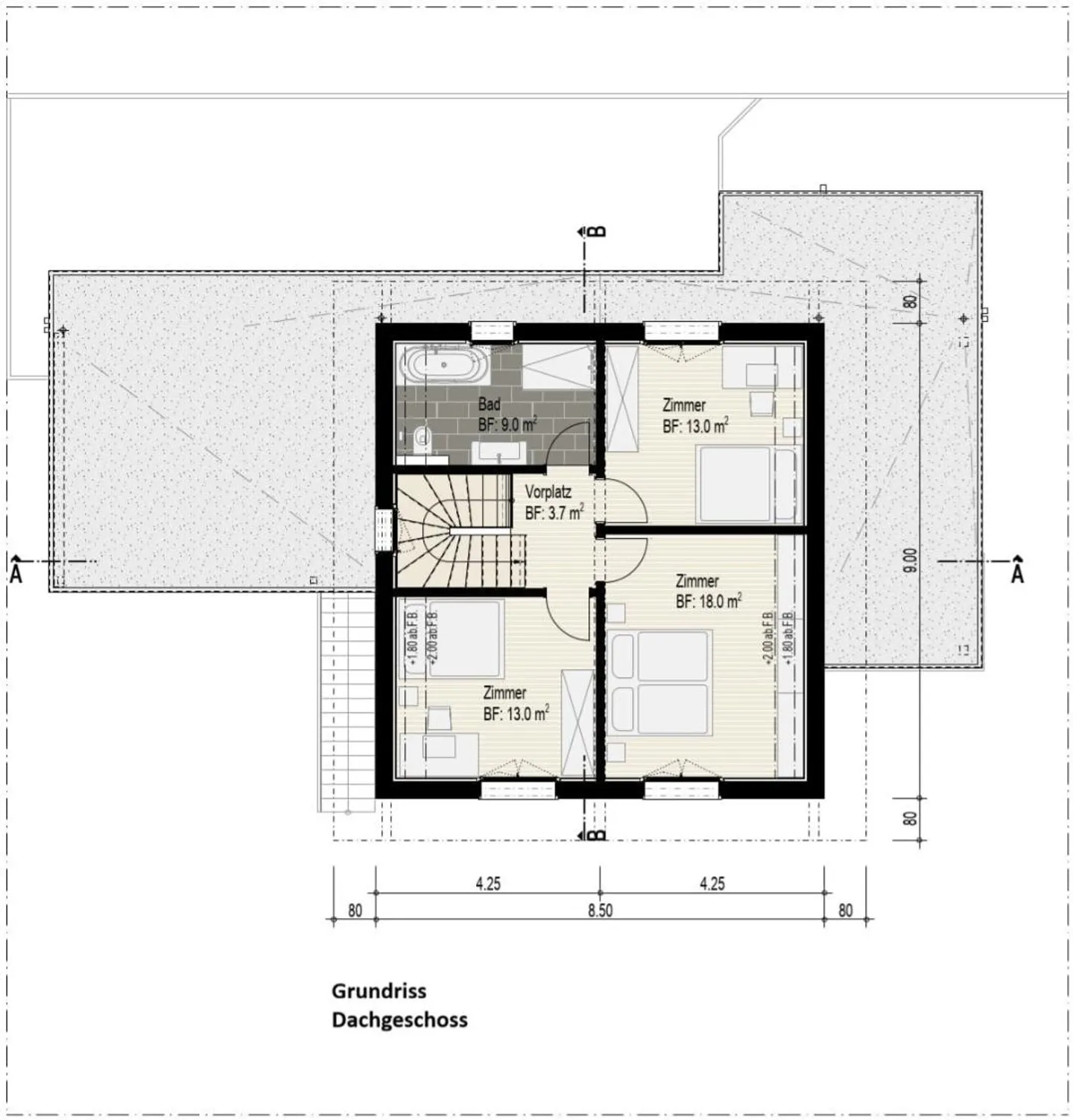 Modern 5.5-room maisonette with terrace in Silenen - New construction 2026 - Photo 9 of 10