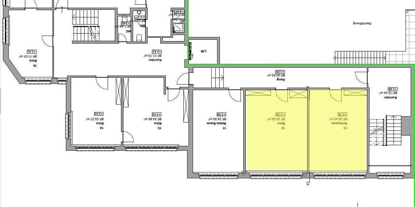 Diverse office spaces for rent in the center of Speicher - Photo 3 of 3