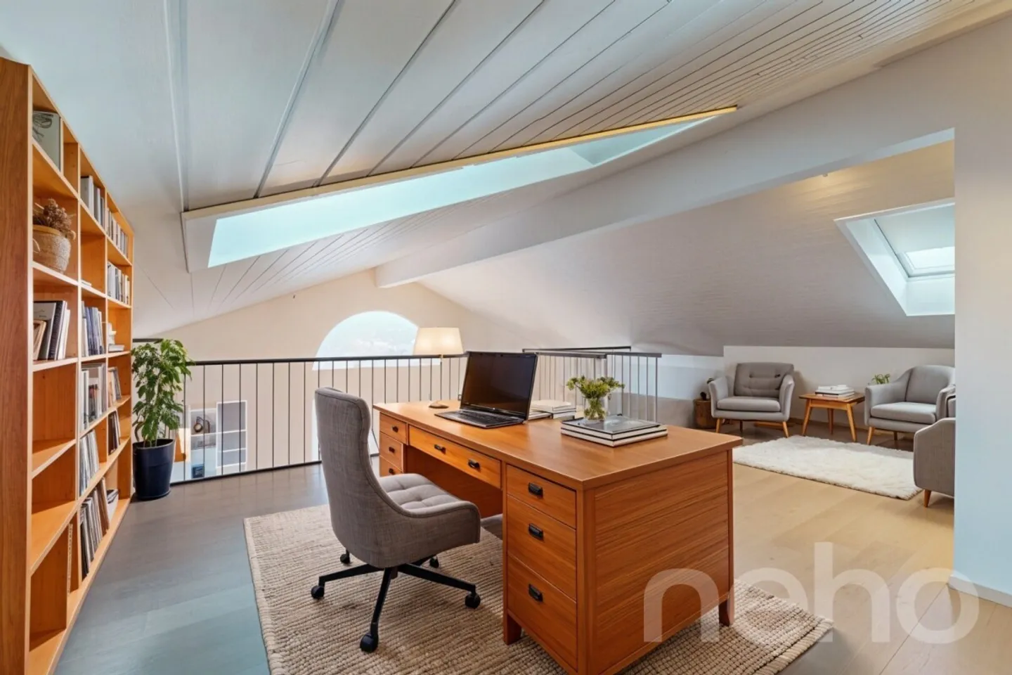 Spacieux duplex avec mezzanine et deux terrasses - Foto 3 di 11