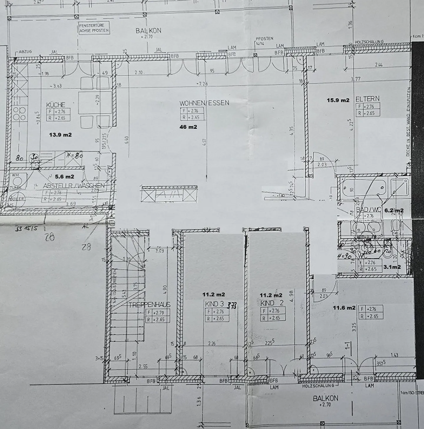 Ampio appartamento di 5,5 stanze con balcone + bella vista a - Foto 19 di 19
