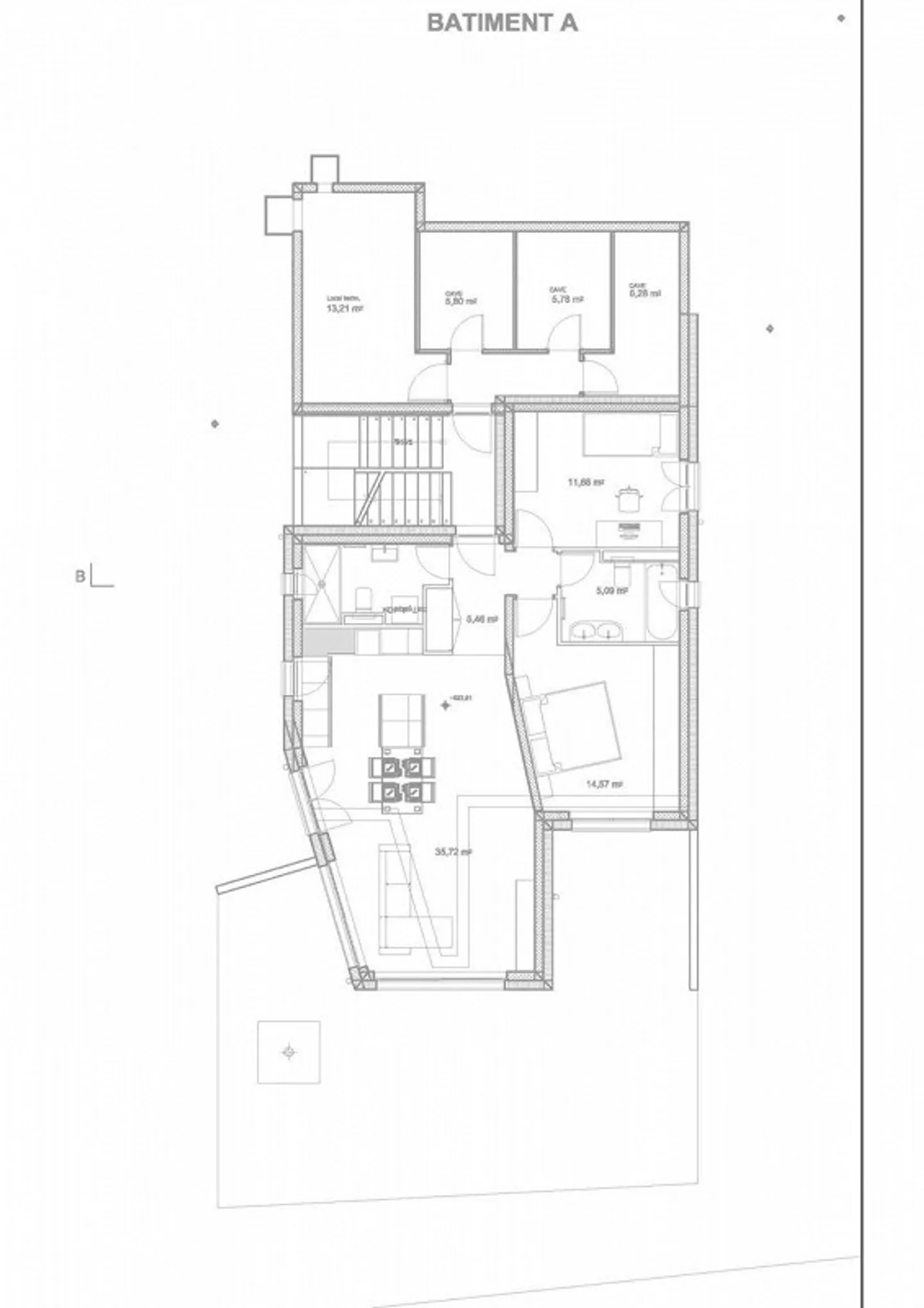 Wunderschöne 3,5-Zimmer-Neuwohnung mit privatem Garten - Savièse - Foto 4 von 4